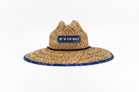 I'm for Bikes Straw Hat