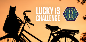 Lucky 13 Challenge Sticker