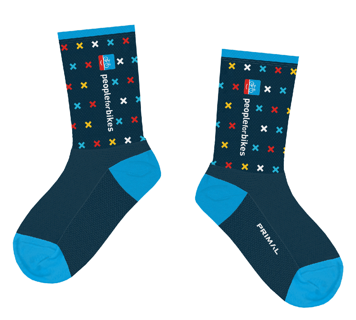 PeopleForBikes Primary Performance Socks