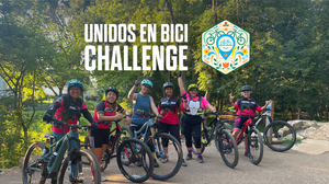 Unidos en Bici Challenge Sticker